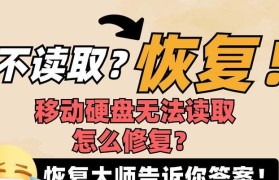解决数据移动硬盘无法读取的窍门（掌握关键方法轻松修复，保护重要数据安全）